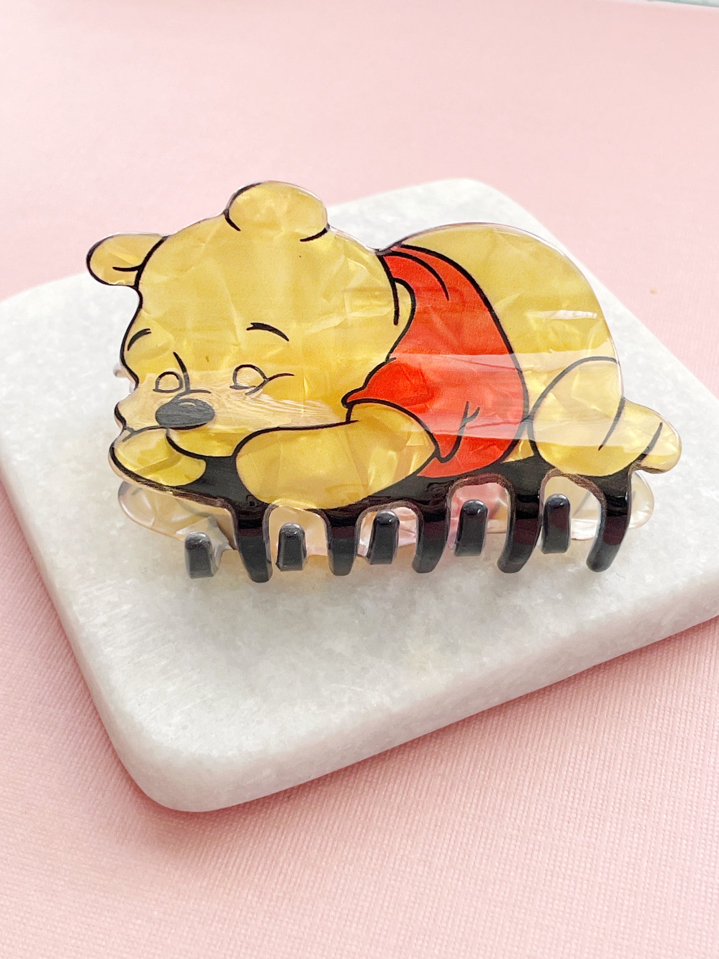 Pooh Bear Hair Clip Claw