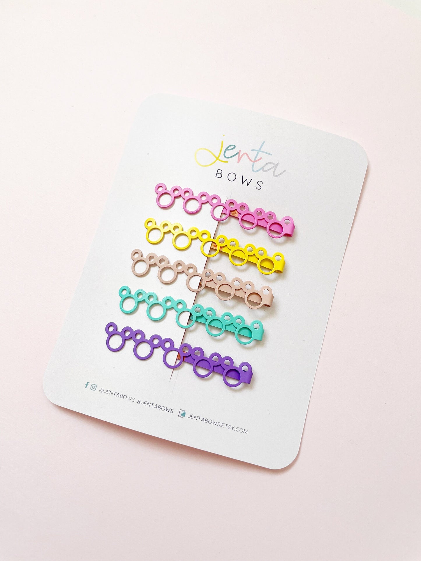 Mickey Mouse Hair Pins