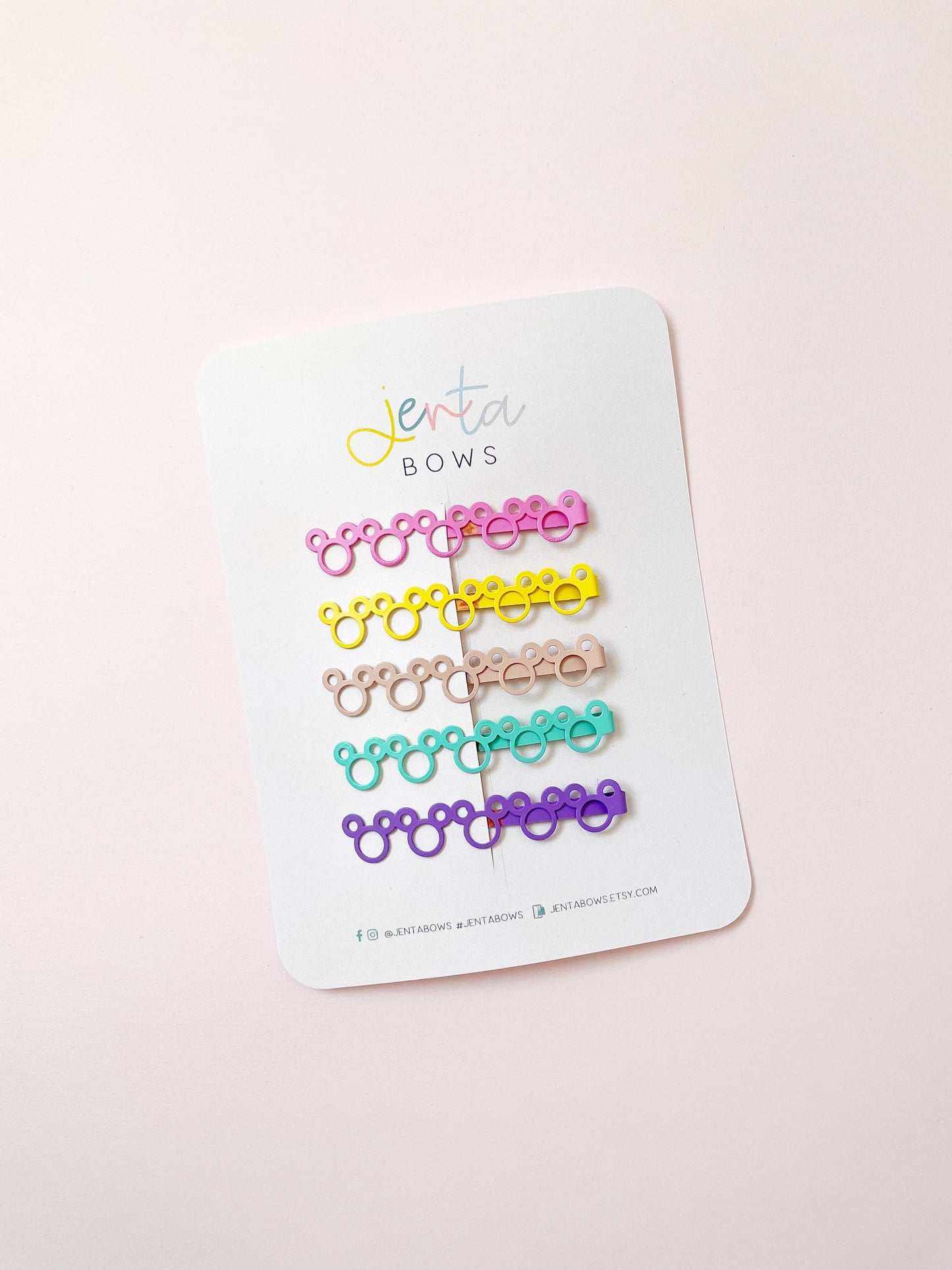 Mickey Mouse Hair Pins