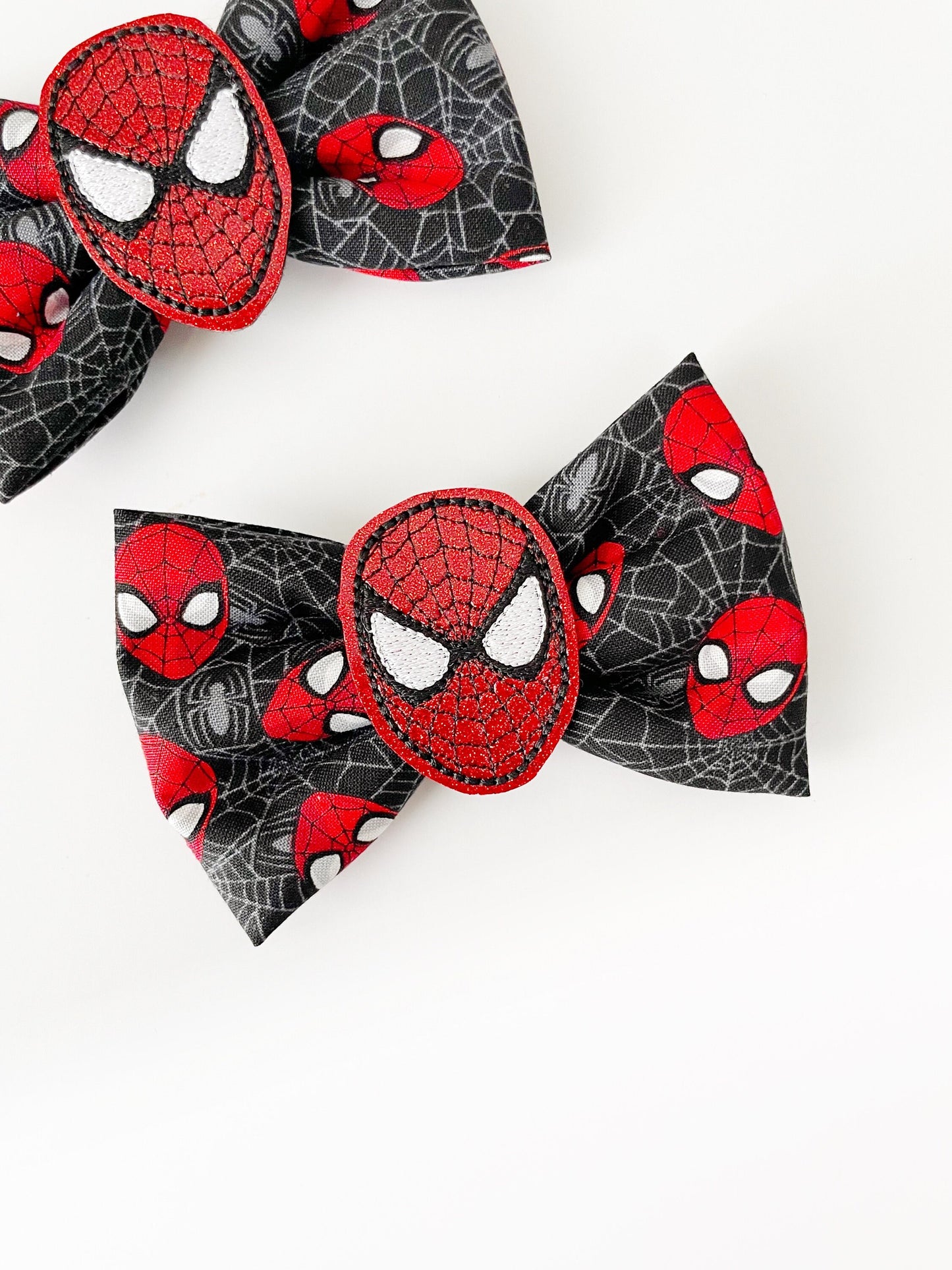Spider Man Hair Bow