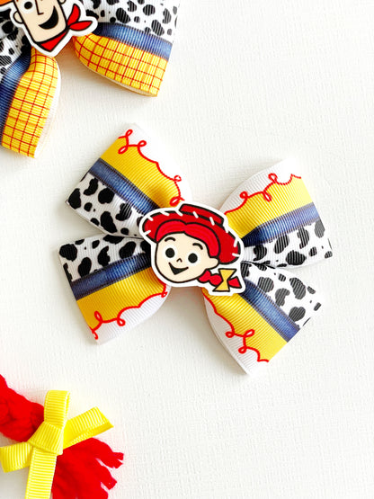 Woody Ribbon Hair Clip