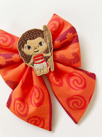 Moana Hair Bow