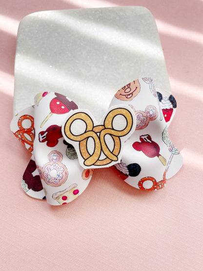 Disney Sweets And Snacks Bow