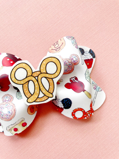 Disney Sweets And Snacks Bow