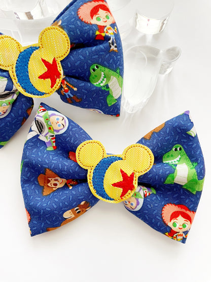 Toy Story Inspired Fabric Bow