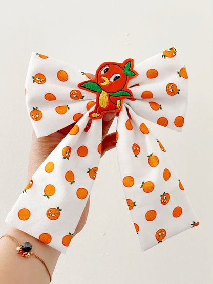 Epcot orange Bird Hair Bow