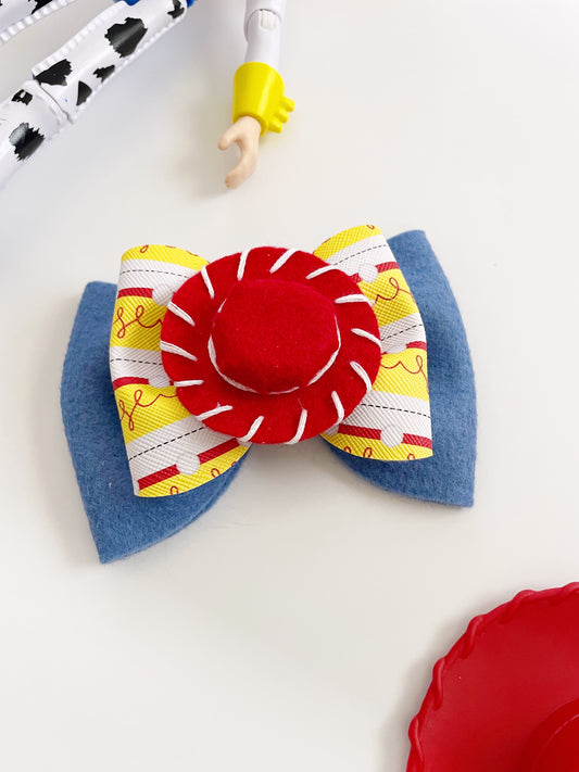 Jessie Inspired  Hair Bow