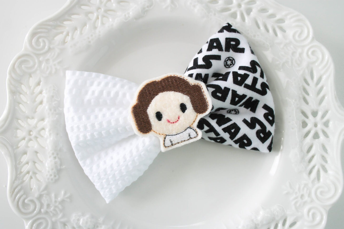 Princess Leia Star Wars Hair Bow