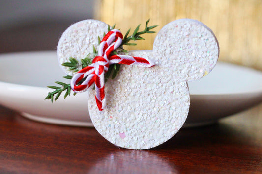 Mickey Mouse Christmas Bow