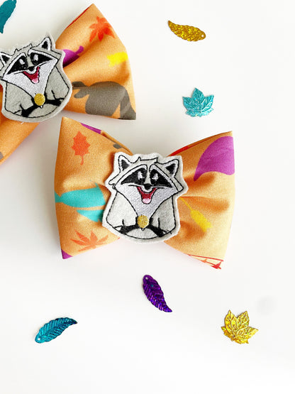Pocahontas Meeko Fabric Bow