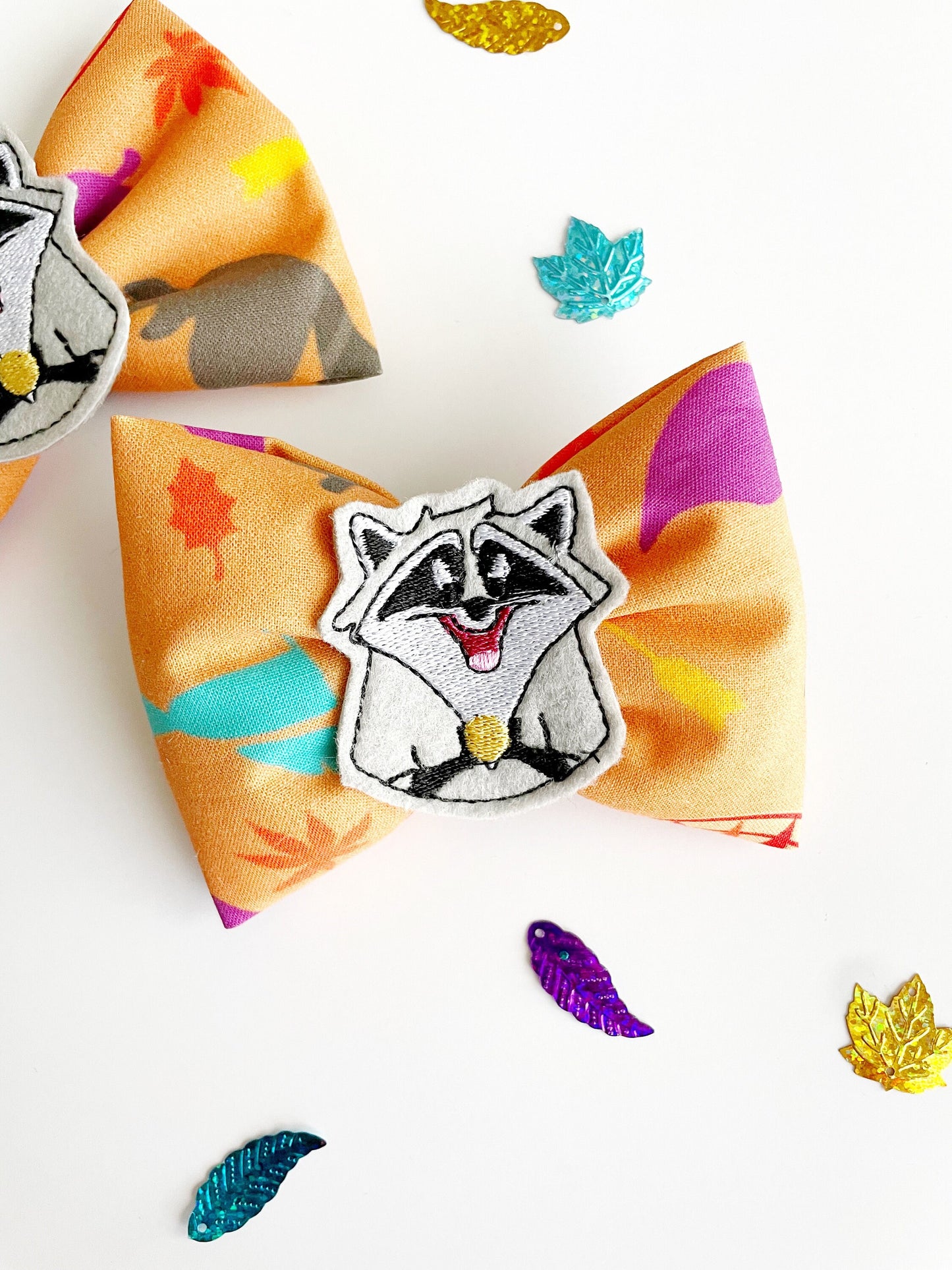Pocahontas Meeko Fabric Bow
