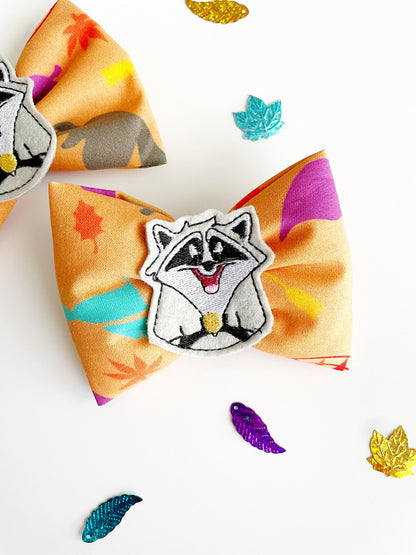 Pocahontas Meeko Fabric Bow