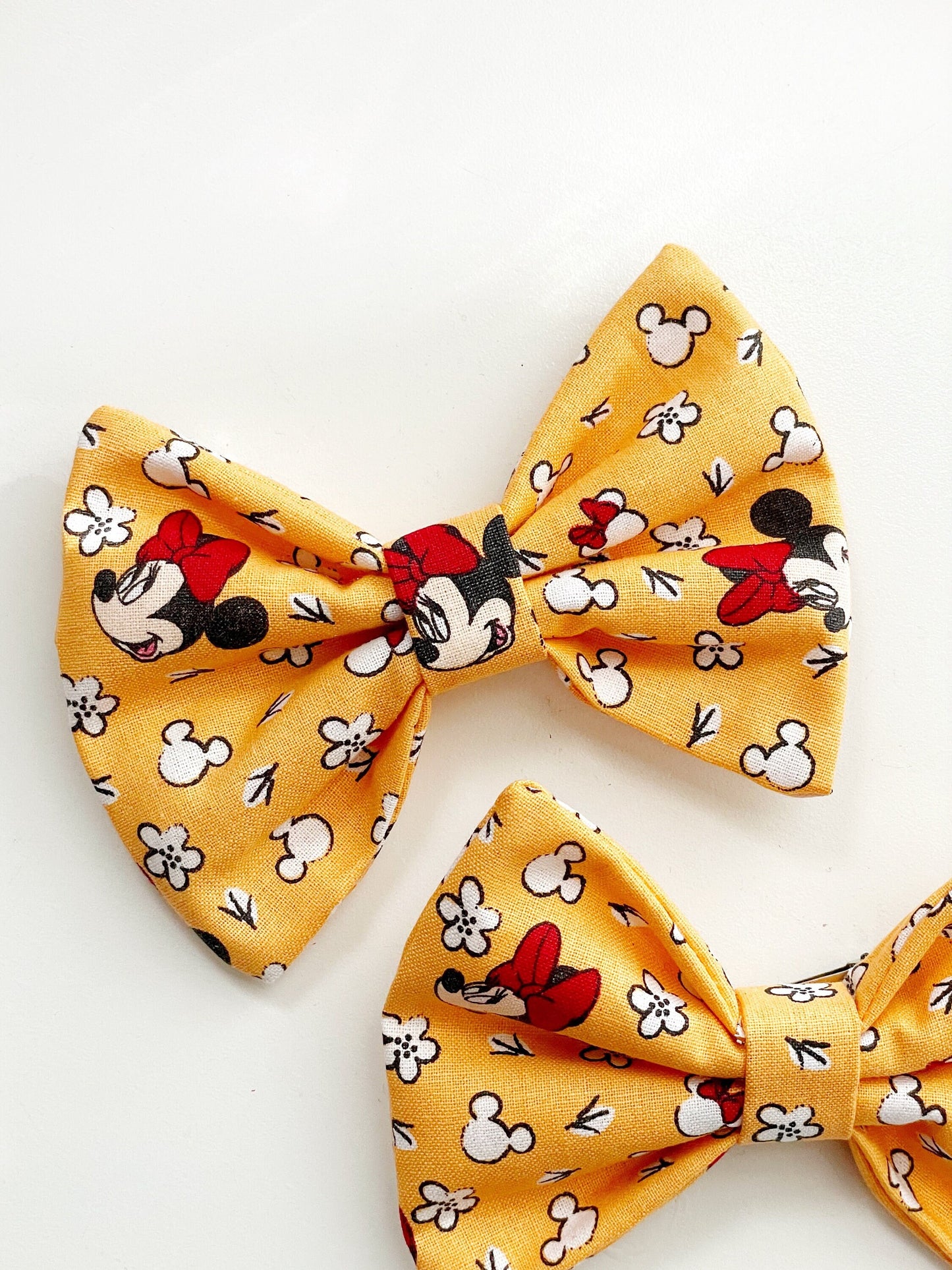 Minnie Mouse Fabric Bow