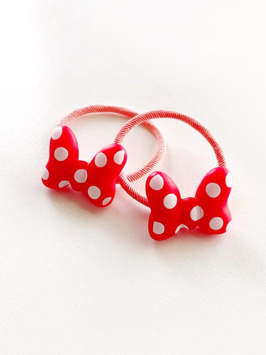 Minnie Mouse Ponytail Holder