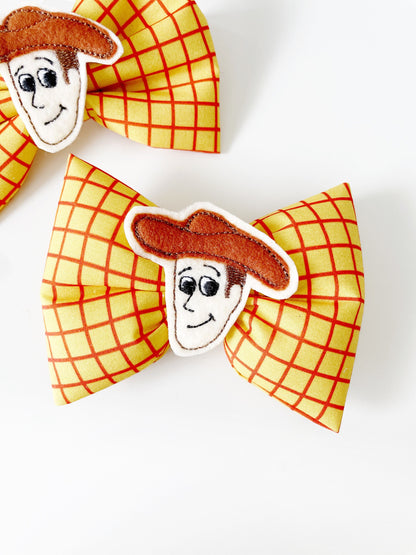 WoodyToy Story Hair Bow