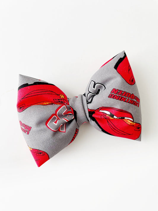 Lightning McQueen Hair Bow