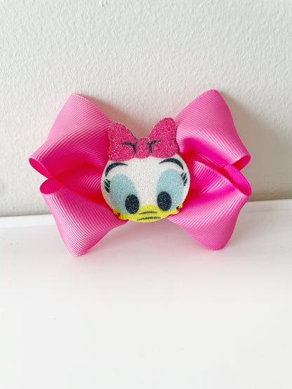 Daisy Duck Ribbon Bow