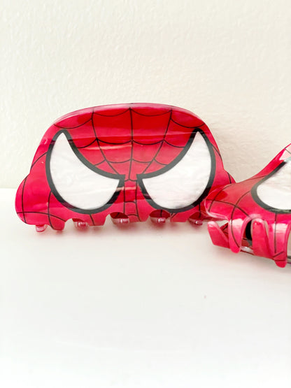 Super Hero Hair Claw Clip, Spider Hair Claw for Women