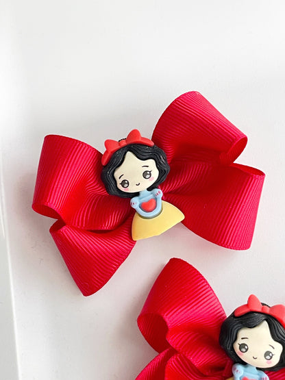 Snow White Hair Bow