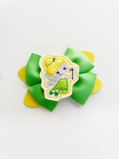 Tinker Bell Hair Bow