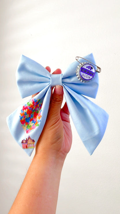 Up Pixar Hair Bow