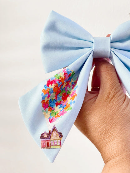 Up Pixar Hair Bow