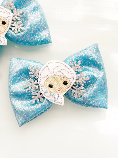 Frozen Queen Elsa Hair Bow
