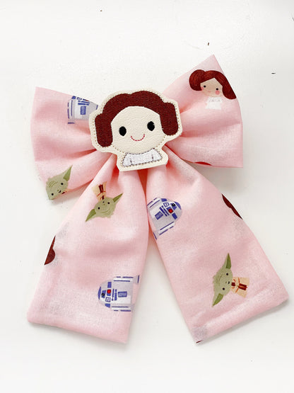 Princess Leia Hair Bow