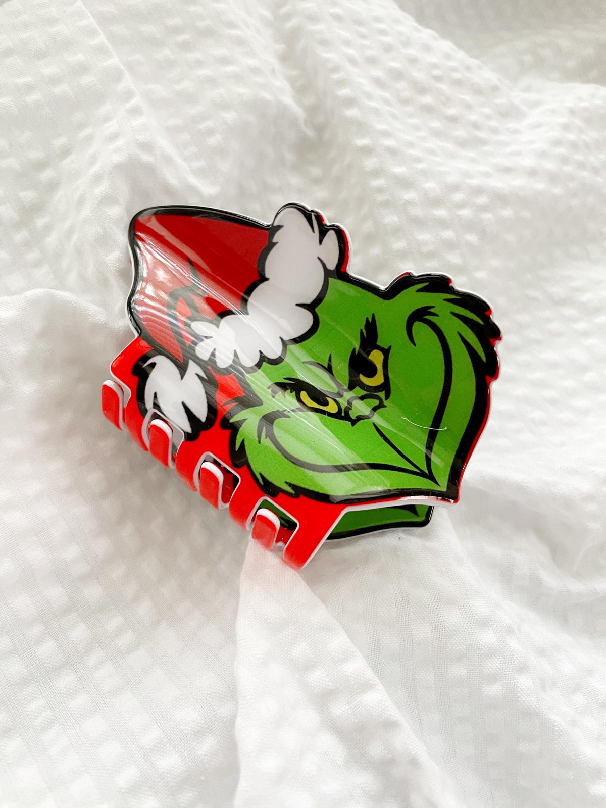 Mr Grinch Claw Clip