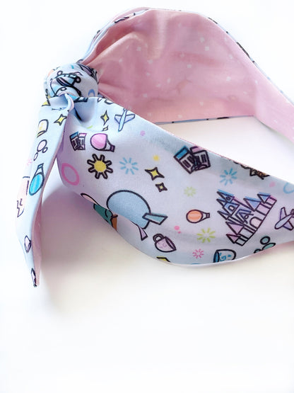 Disney World Knotted Headband