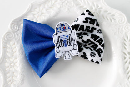 R2D2 Hair Bow